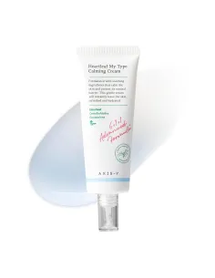 AXIS-Y Heartleaf My Type Calming Cream Soothing, Redness Relieving and Long Lasting Moisturising Face Lotion for Daily Use, 2.02