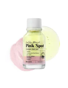 [MIZON] GOOD BYE BLEMISH PINK SPOT (19 ml) Korean Skincare - Intensive Pimple Treatment with Coptis Japonica & Calamin - AHA+BHA