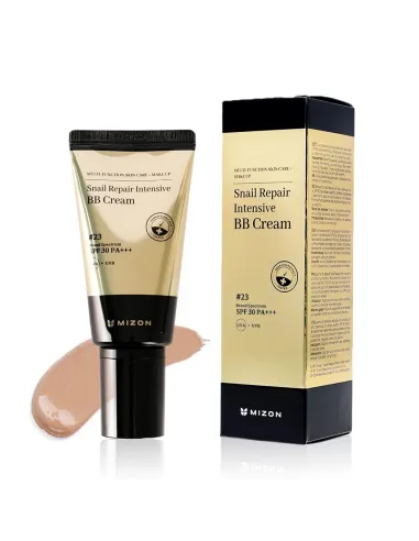 [MIZON] SNAIL REPAIR INTENSIVE BB CREAM SPF 30 (23 - SAND BEIGE) Koreanische Hautpflege - Volle Deckkraft Makelloses Finish -