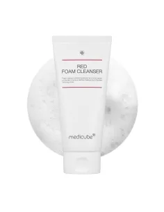 Medicube Red Foam Cleanser 230 ml - Deep Cleansing. Removes Impurities. Regulates Sebum | Korean Skin Care