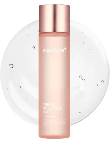 Medicube Triple collagen toner 4.0, 140 ml - facial toner with moisturising and firming effect