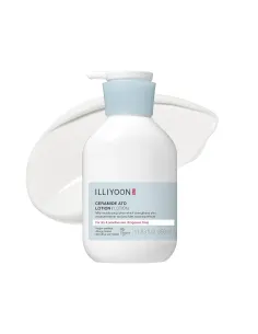 ILLIYOON Ceramide Ato Lotion 350 ml, Strengthening & Restoring the Skin Barrier, Soy Ceramide for Dry Sensitive Skin, Gentle