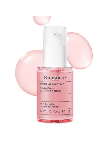 BIODANCE Pore Perfecting Collagen Peptide Serum, Skin Firming & Radiance Boost, Plumping, Pore Care, Makeup Prep Serum for All