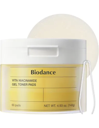 BIODANCE Biodance Vita Niacinamide Gel Tonic Pads Spot Corrector Gentle Exfoliating Unifies Skin Tone 140g 60 Pads