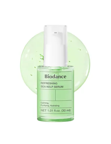 BIODANCE Refreshing Seaweed Serum, Oil and Sebum Control, Soothing Serum for Oily and Combination Skin, Korean Skincare, Gifts