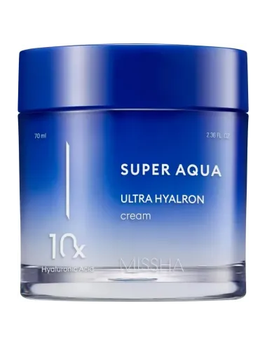 Missha - Super Aqua Ultra Hyalron Cream Koreansk Hudpleje